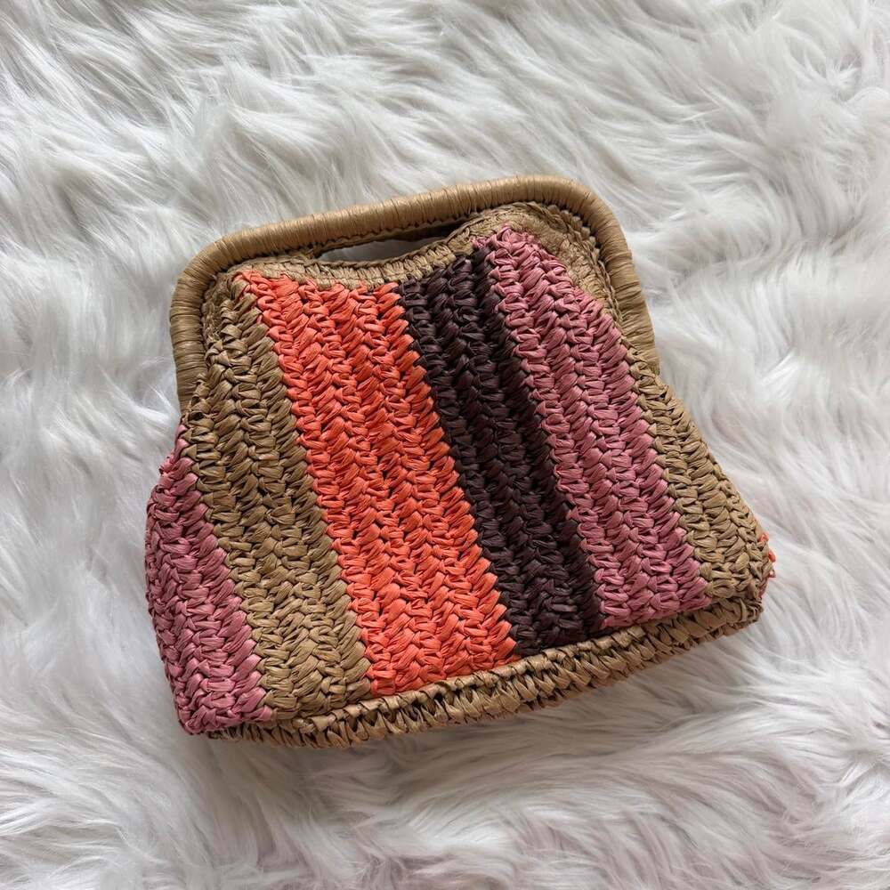 Time And Tru Multi Colored Woven E 418